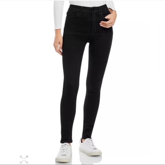Good American Black Skinny Jeans - Picture 2 of 9